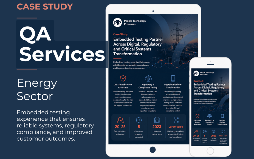 QA Case Study Energy Sector