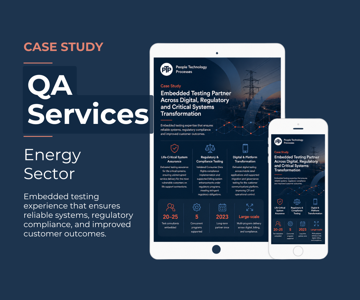 QA Case Study Energy Sector